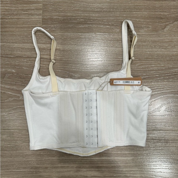 NWT Skims Cotton Corset Top - Picture 2 of 5